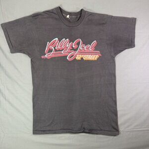 Vtg 1979 Billy Joel 52nd Street Tour T-Shirt Single Stitch Rare Rock Tee Size XL